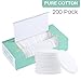 Produktbild FRCOLOR Wattepads Cotton Rounds Cotton Pads Abschminkpads Make Up Entferner Pads, 200 Stück