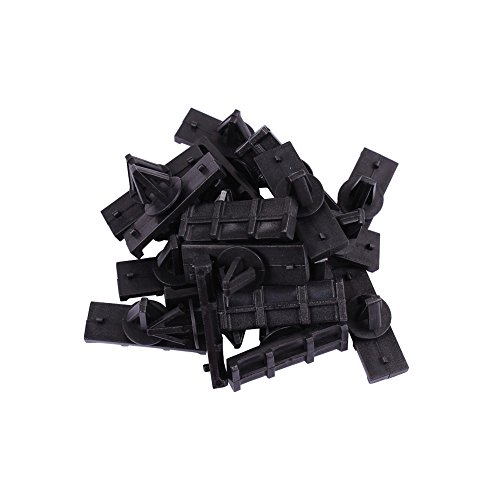 Teenitor Clips und Klammern Top-Qualität 20pcs Nylon Fender Flare & Rocker Moulding Clips für 68.039.280-AA A898-777-686 Versand von FBA - 3