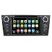 Produktbild 7 Zoll 1 Din Android 5.1.1 Lollipop OS Autoradio für BMW E90/E91/E92/E93(2005 2006 2007 2008 2009 2010 2011 2012), kapazitiver Touchscreen mit Quad Core 1.6G Cortex A9 CPU 16G Flash und 1G DDR3 RAM GPS Navi Radio DVD Player 3G/WIFI Aux Input OBD2 USB/SD DVR