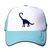 Produktbild errterfte Blue Dinosaur Youth Toddler Mesh Hat Boys and Girl Baseball Trucker Cap Personalized Hat Comfortable Adjustable
