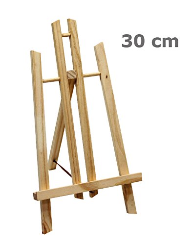 Tischstaffelei 30 cm hoch, Display-Staffelei, Deko-Ständer, Bildhalter, Sitzstaffelei