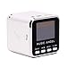 Produktbild Original tragbarer lautsprecher Music Angel speaker mit tf/micro sd/lcd-bildschirm/fm pc download -silber