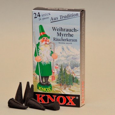 Preisvergleich Produktbild Knox Räucherkerzen - Weihrauch-Myrrhe