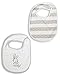 The Essential One - 2 Pack Beige Baby Bibs - ESS100