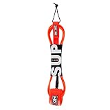Longitud: 9 '(274 cm) HOWZIT Leash Sup 9\' Orange