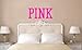 Price comparison product image kdouend PINK Victoria's Secret Inspired Vinyl Wall Decal Sticker Art