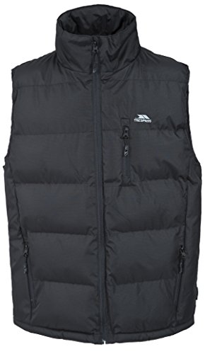 Trespass Clasp - Chaqueta de Pluma para Hombre, Color Negro, Talla S