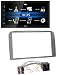 Produktbild caraudio24 JVC KW-M25BT USB 2DIN Bluetooth MP3 AUX Autoradio für Alfa Romeo 147 GT 00-10 Silber