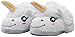 Produktbild Hausschuhe im "Einhorn" Design - Weiß Schuh Größe 28 bis 35 - Kinder Plüsch Pantoffeln als Geschenkidee - Grinscard