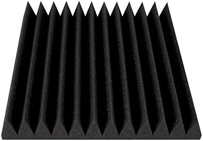 Ultimate Acoustics UA-WPW-12 12 x 12 x 2-Inch Wedge Style Absorption Panel Professional Studio Foam (Pack of 2)