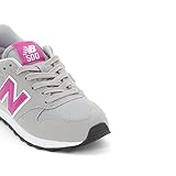 material: Microfibra New Balance - Zapatillas de deporte para mujer, gris (gris claro), 36