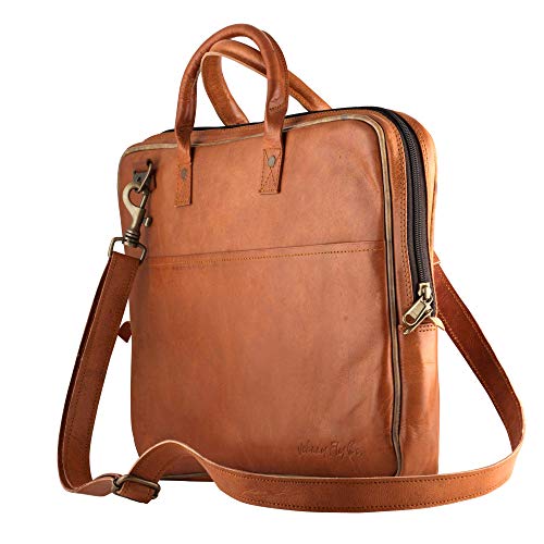 Preisvergleich Produktbild JohnnyFly Laptop Sling Bag - Chemical Free Leather