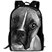 Produktbild best& Casual Animals Boxer Dogs Laptop Backpack School Bag Shoulder Bag Travel Daypack Handbag