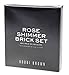Bobbi Brown Rose Shimmer Brick Set: Rose Shimmer Brick Compact and Mini Face Blender Brush (Limited Edition) 2pcs