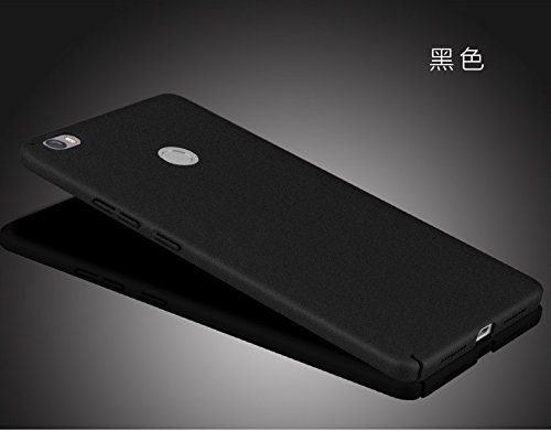 Redmi Mi Max Back Cover Matte Hard Case Back Cover For Redmi Mi Max - Black By Vinnx
