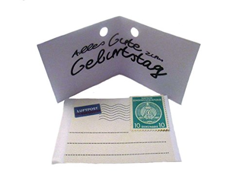 Symbolisch wertvolles Geschenk – 50 DDR Mark* zum 50. Geburtstag (1967) in Dose – OSTALGIE - 7