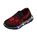 Produktbild Sannysis Kinder Kind Mädchen Jungen LED Licht Anzahl Leucht Sport Mesh Schuhe Turnschuhe