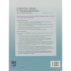 Cirugía Oral Y Maxilofacial Contemporánea - 6ª Edición