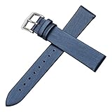 Autulet 18mm Leder Armband Herren Blau