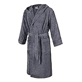 Achtung! Der Bademantel fällt groß aus, daher bitte beigefügte Größentabelle beachten!