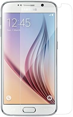 Tempered glass screen protector for SAMSUNG GALAXY S6. Tempered glass with processing against fingerprints. Film protector will not unstick on the edges