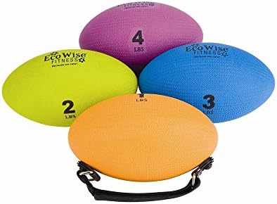 EcoWise Slim Olive Weight Ball (3 lbs. - Blue Dahlia)