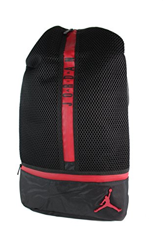 Preisvergleich Produktbild Jordan All Net Laptop-Rucksack, Schwarz / Rot