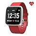 Produktbild Juboury Smartwatch, Fitness Tracker Smart Watch Armband Sport Uhr Aktivitätstracker Schrittzähler Schlaftracker Voller Touchscreen für Herren Damen und Kinder Kompatibel für iPhone Android Handy