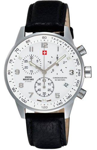 Swiss Military Herren-Armbanduhr, Chronograph, 20042ST-2L / SM34012.06 Swiss Military Herren-Armbanduhr, Chronograph, 20042ST-2L / SM34012.06