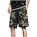 Produktbild Malloom- Bekleidung Männer Sommer im Freien Casual Camouflage Overalls Plus Size Sport Shorts Hosen HKS Outdoor Shorts mit Tarnnähten für Sportgeräte Freizeithose camo Cargo Pants Strandhose