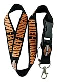  TGH (LanHD Lanyard Moto Custom Sport con Logo Harley Davidson
