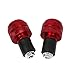 Produktbild Lifet 7/8"Motorrad Kegel Anti Vibration Lenkerenden Stecker Griffenden Kappen 22mm (Rot)