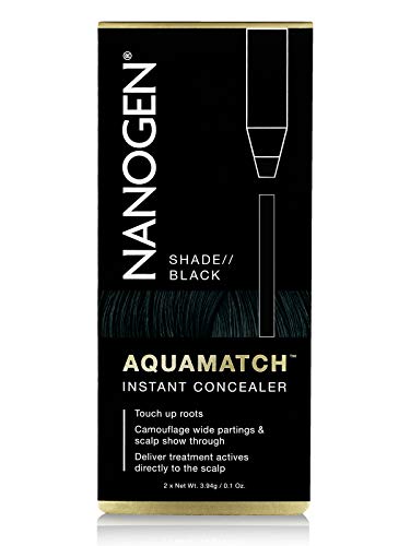 Nanogen Aquamatch Waterproof Scalp Concealer, Black