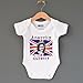 Anarchy in the Nursery Punk baby bodyvest. Cool baby gift 6-12 months
