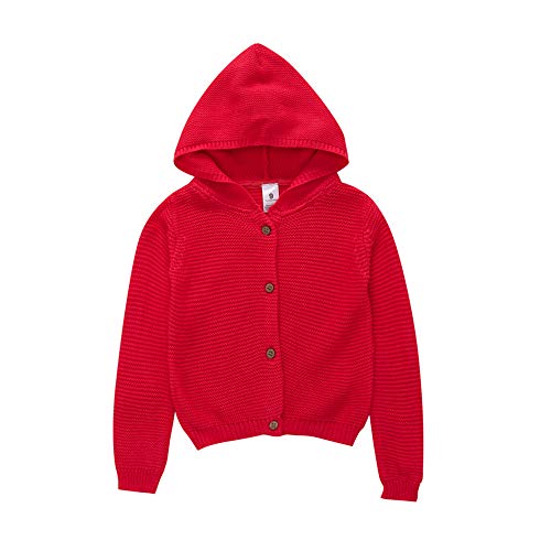 Preisvergleich Produktbild Hawkimin Kinder Mädchen Jungen Sweatshirt Tops Lange Taste Warme gestrickte mit Kapuze Oberseiten Pullover Outfit Mantel