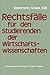 Produktbild Rechtsfälle für Studierende der Wirtschaftswissenschaften