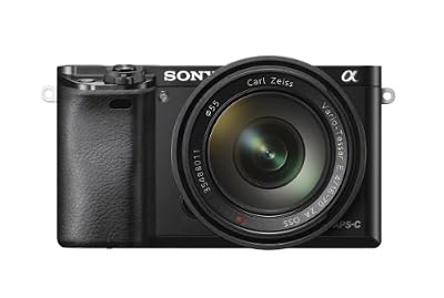 Sony ILCE-6000 Appareil Photo Numérique Hybride, Capteur APS-C, 24,3 Mpix, Autofocus Ultra-Rapide, Viseur Intégré - Noir + Objectif 16-70 mm