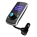 Produktbild Andven Bluetooth FM Transmitter, KFZ Auto Radio Adapter Auto Bluetooth Freisprecheinrichtung Car Kit integriertem mit 2 USB Ladegerät, 1,44-Zoll-Bildschirm, 3,5mm AUX-Kabel und TF Karten-Slot