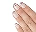 Elegant Touch Statement French Nails, Rose Garden/Pink/Medium/Oval
