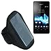Produktbild Sony Xperia V Smartphone Sportarmband, Armtasche, Handytasche, Oberarm-Tasche, Arm Case in schwarz, Handyhülle, Schutzhülle für Fitnessstudio, Freizeit, biken und Jogging