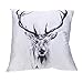 Produktbild Decor Kissenbezug, Kavitoz Sofa Kissen Cover Kissenhülle Home Dekokissen Fall Tier Druck 45 x 45 cm (D)