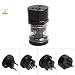 Produktbild Grumpy Reiseadapter Klein, Reisestecker Stromadapter Travel Plug Adapter, für EU/UK/US/AUS und mehr als 150 Länder, All-in-one Lösung für Weltreise, schwarz