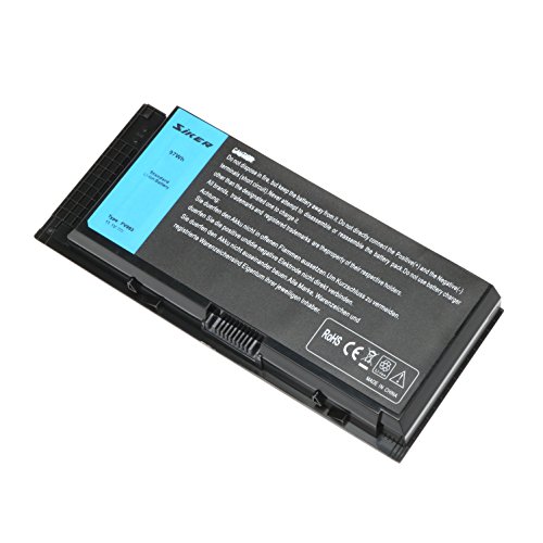 SiKER Replacemnet 6cell 49WH Akku für Dell Precision Mobile M6700 M4600 M5000 M4700 M4700 WorkStation Laptop 312-1176 312-1177 312-1178 331-1465 3DJH7 97KRM PG6RC R7PND 0TN1K5 FV993 - 5