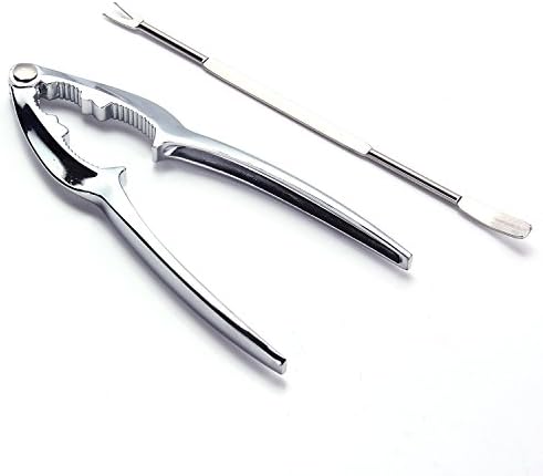 Nut/Seafood Cracker, Seafood Forks Set of Gwcleo Nutcracker Nut Cracker/Sheller with Nut/Seafood Cracker