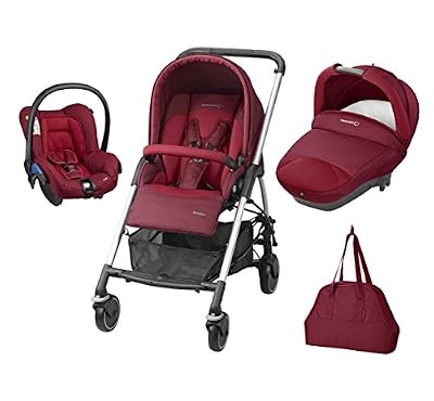 Bébé Confort Poussette Combinée Trio Streety Next - Robin Red - Collection 2016