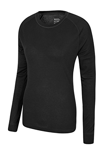 Mountain Warehouse Merino Thermo-Top für Damen mit Rundhalsausschnitt Unterhemd Thermo Unterwäsche - 3