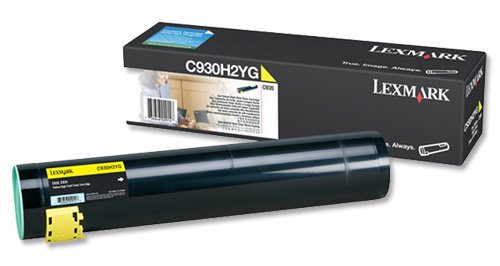 Preisvergleich Produktbild Lexmark Toner gelb C935 24.000 Seiten