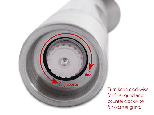 Culina® Deluxe Doppelmühle – Salz- und Pfeffermühle Set - 8