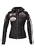 Produktbild Damen Motorradjacke mit Protektoren, Braun, Große : 5XL