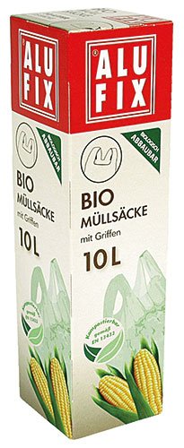 Alufix - Bolsas de basura biológica 10 L)